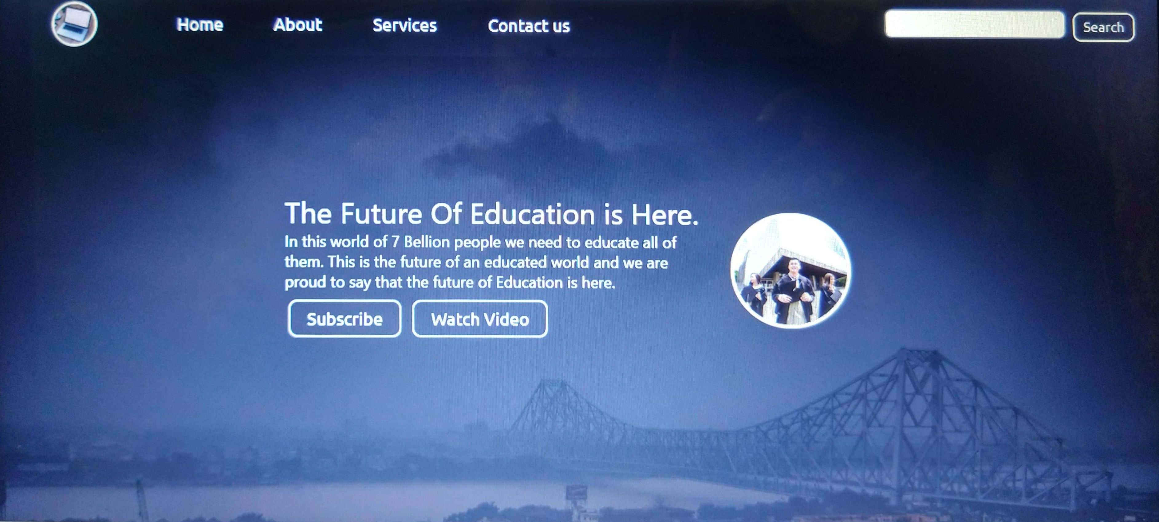 Demo Education Website